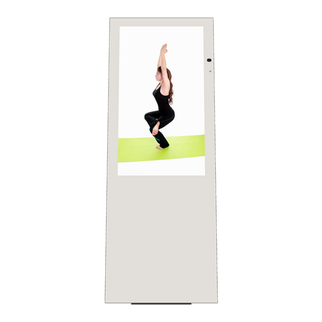 Elegante espejo de fitness inteligente Secure Gym con pantalla táctil